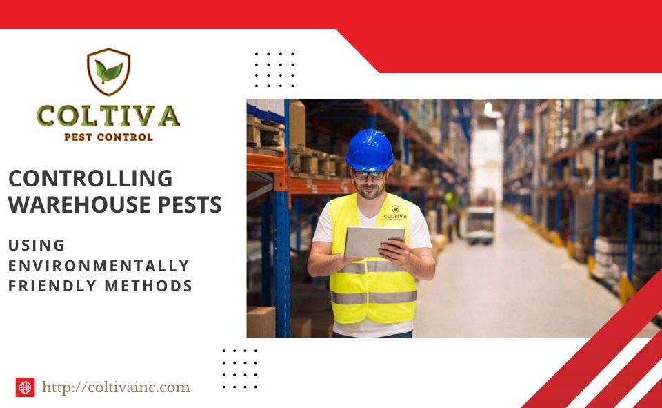 Controlling warehouse pests using environmentally friendly methods